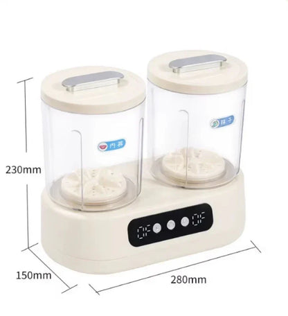 Double Bucket Mini Washing Machine – Compact Twin Tub Washer ✨